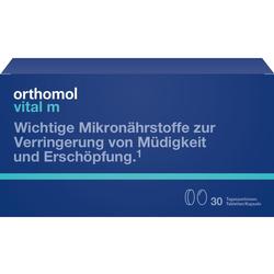 Blaue Verpackung mit Text zu Mikronährstoffen gegen Müdigkeit und Erschöpfung.
