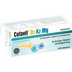 Eine Vitaminpackung mit D3, K2 und Magnesium für Knochen und Muskeln.